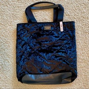 Black velvet VS bag